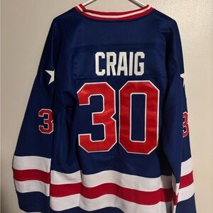 Jim Craig USA Hockey Jersey “Miracle On Ice”